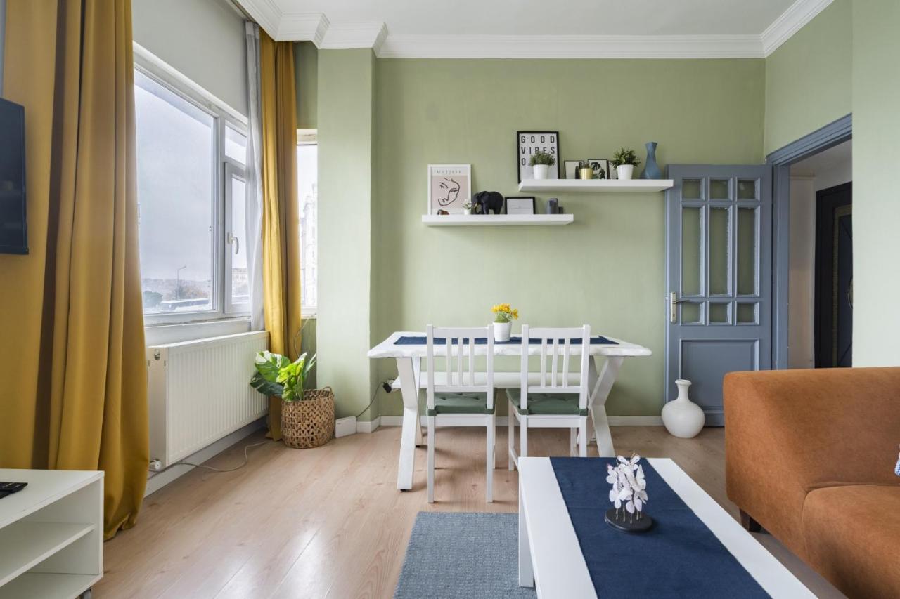 Central Flat W Sea View And Near Galata Tower Apartment Istanbul Bagian luar foto