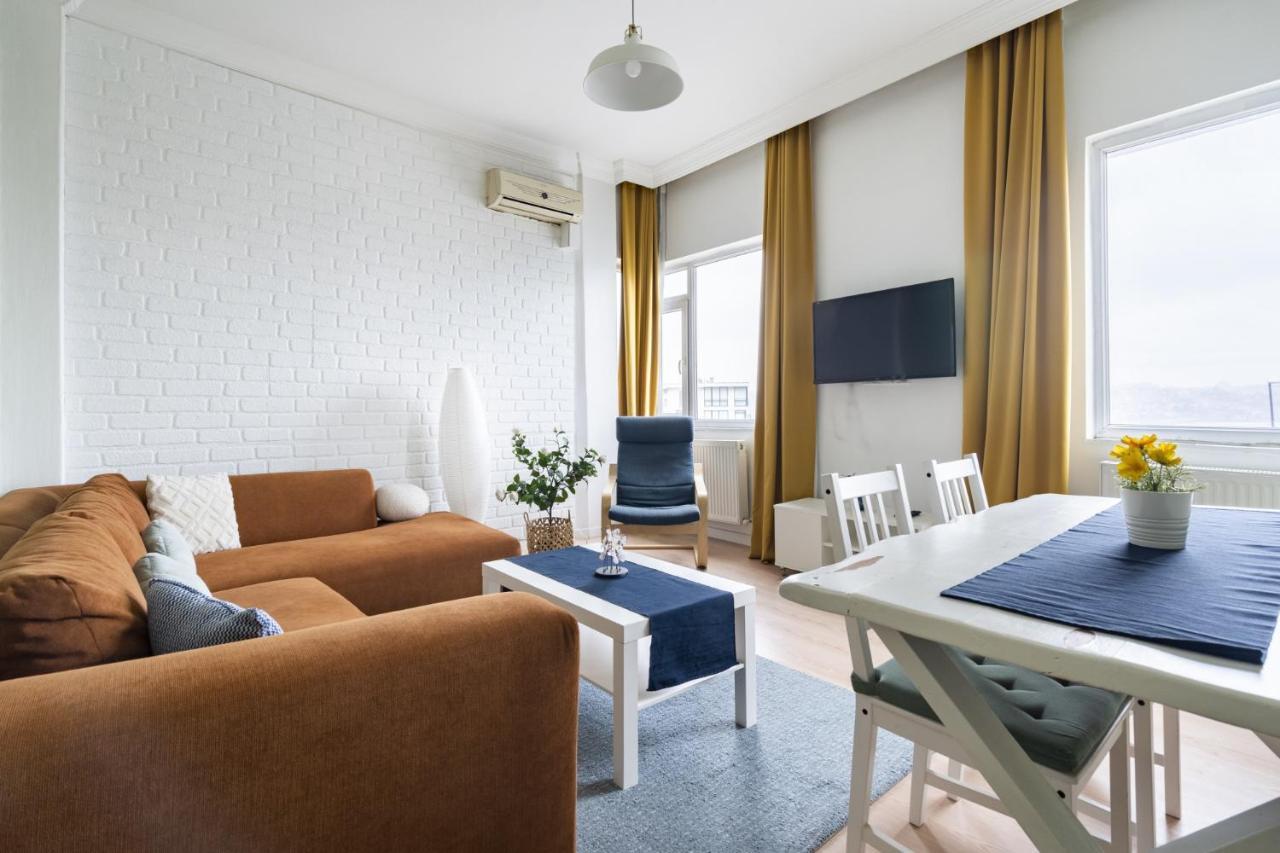 Central Flat W Sea View And Near Galata Tower Apartment Istanbul Bagian luar foto